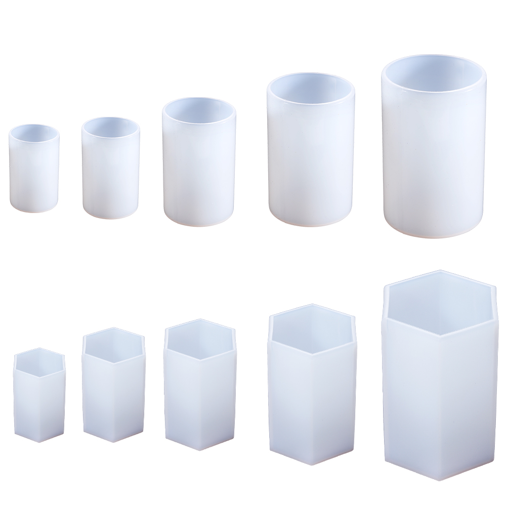 Serving Tray Mold - Цилиндрическая силиконовая форма, шестигранная форма для
