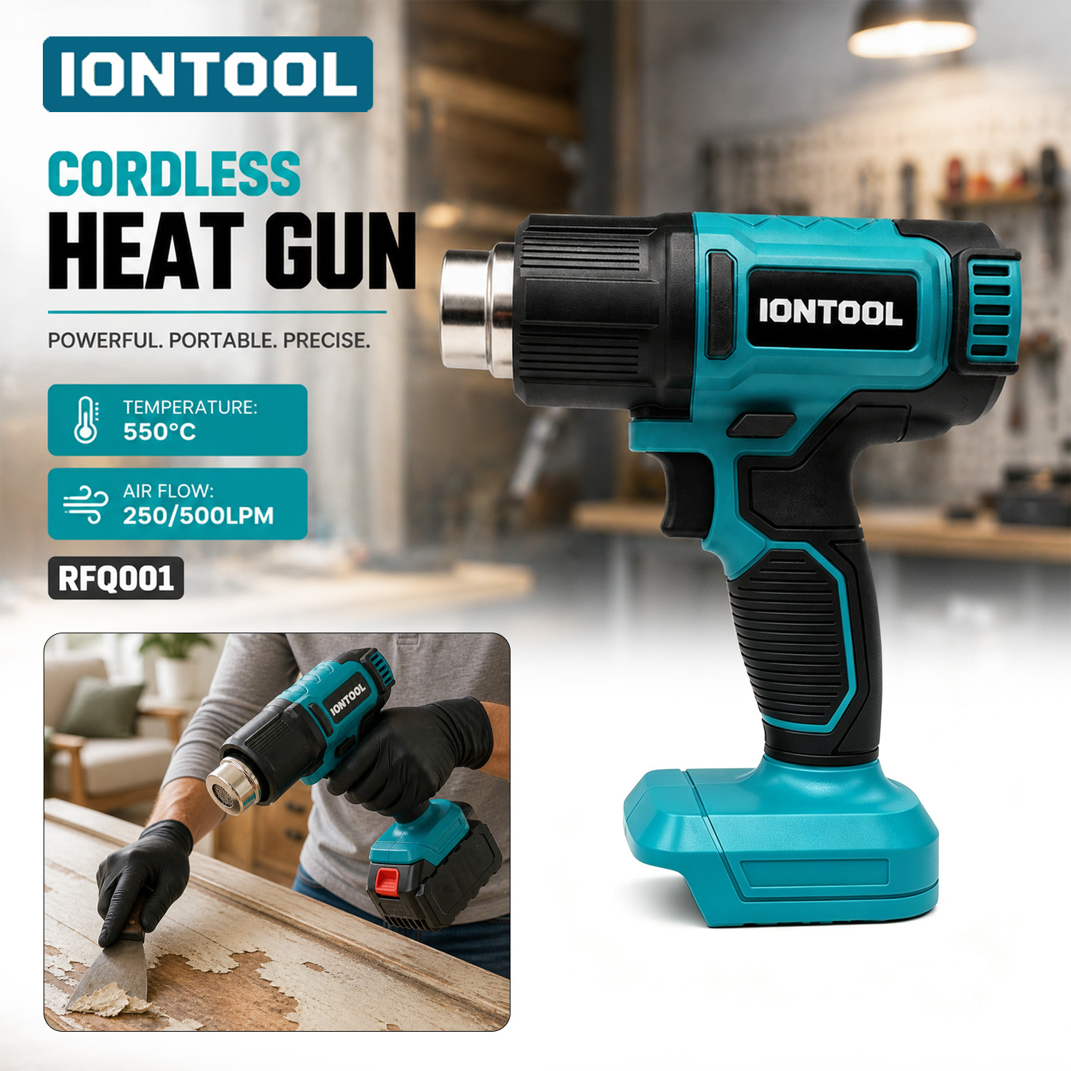Портативный беспроводной термо – обзор и цена Heat Gun Small