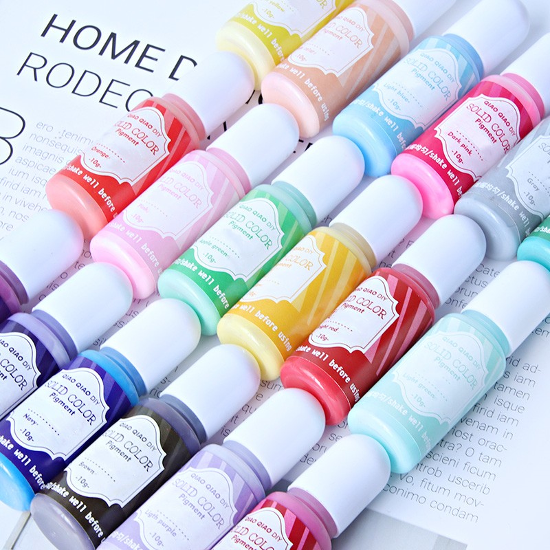 Оптовая продажа 18 ярких жидки – обзор и цена Resin Pigment Set