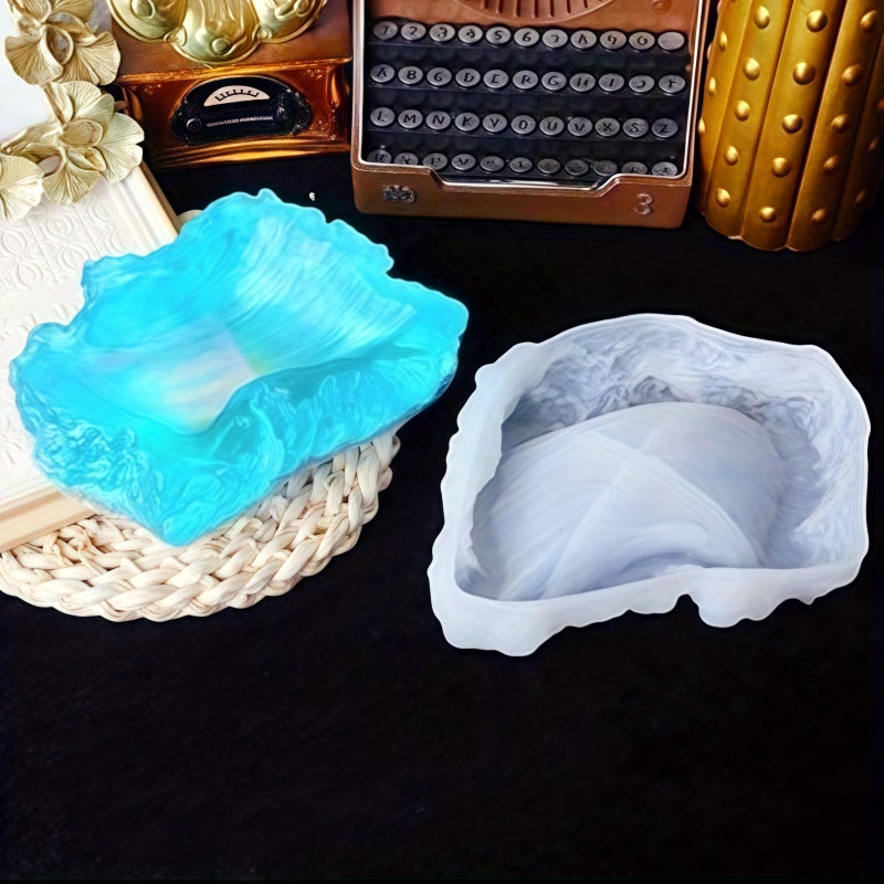 Дизайнерская пластина с океанс – обзор и цена Resin Ocean Wave Mold